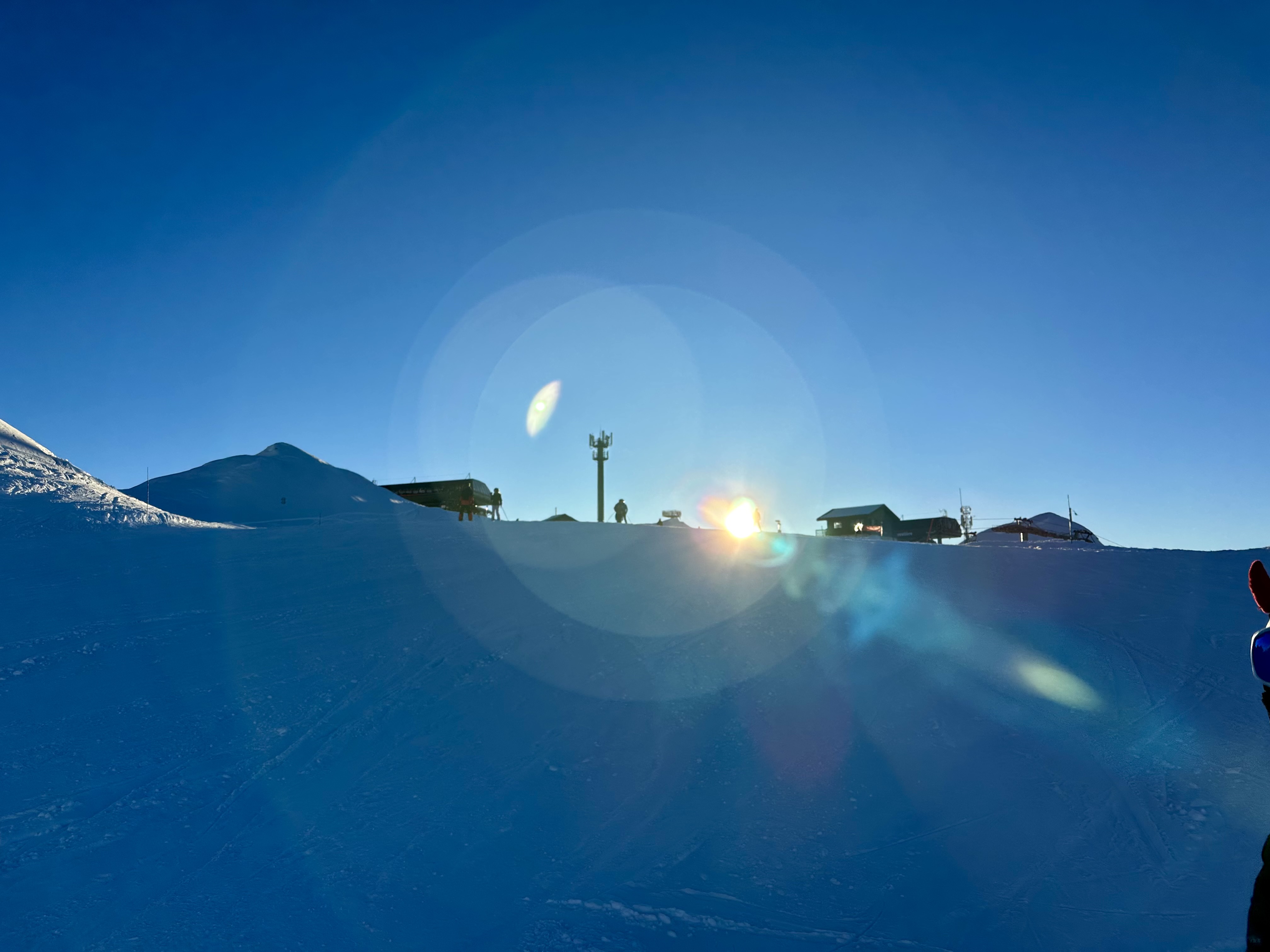 Soleil sur les pistes