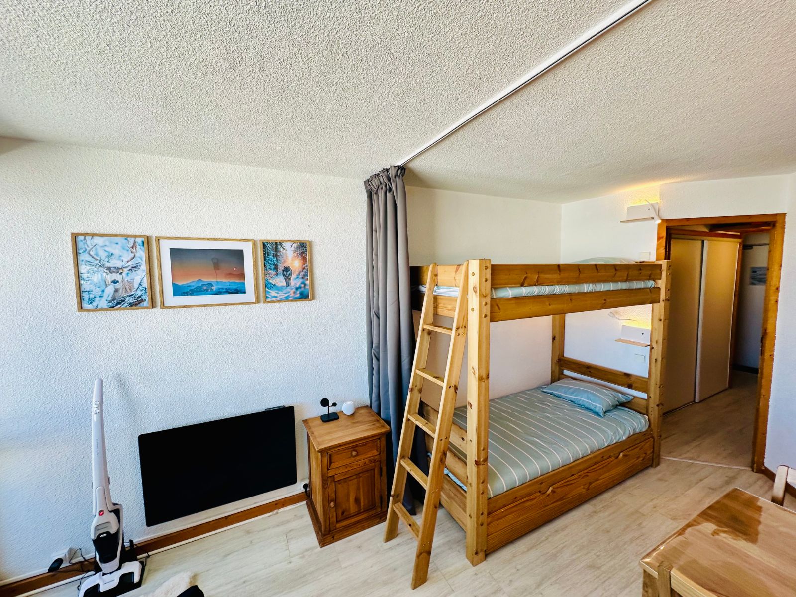 Schlafbereich mit Etagenbett